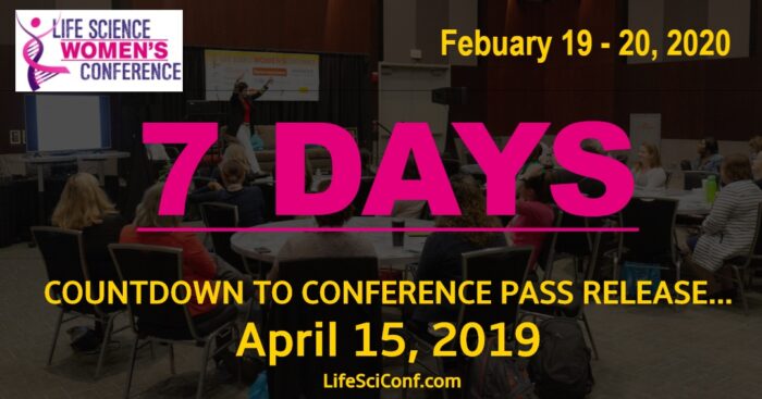 You are currently viewing Count-down to conference pass release: 7 Days